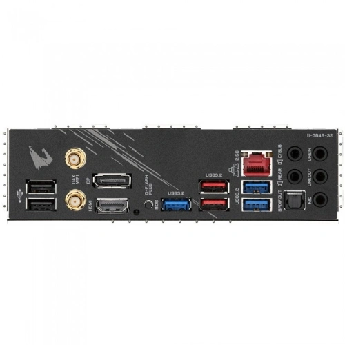Материнская плата Gigabyte B550 AORUS ELITE AX V2 x кабель SATA, антенна Wi-Fi, документация