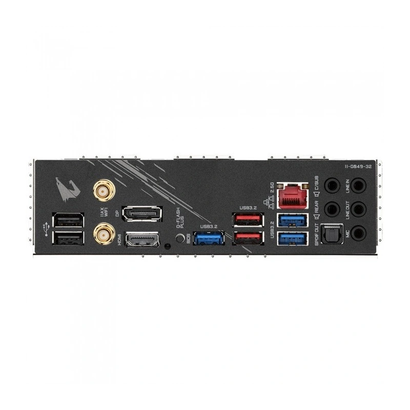 Материнская плата Gigabyte B550 AORUS ELITE AX V2 x кабель SATA, антенна Wi-Fi, документация