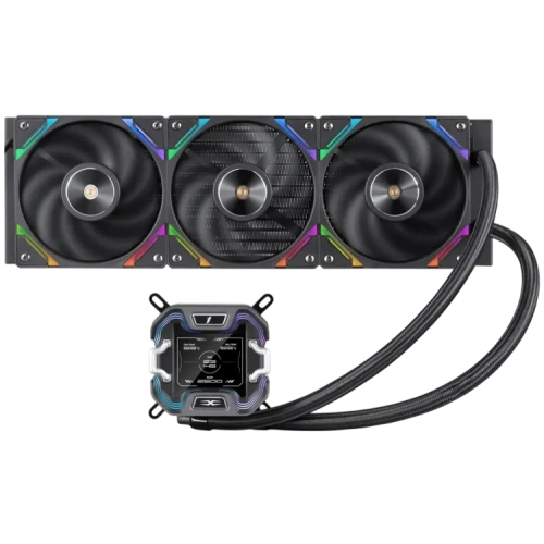 Система жидкостного охлаждения для процессора 1STPLAYER X-360 ARGB Black (X-360-BK)