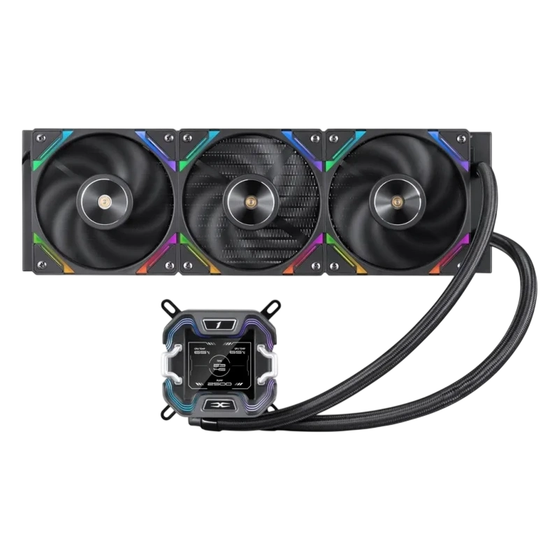 Система жидкостного охлаждения для процессора 1STPLAYER X-360 ARGB Black (X-360-BK)