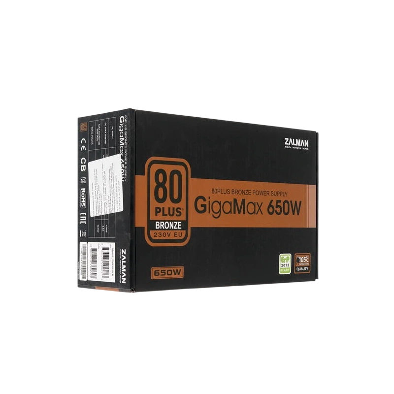 Блок питания Zalman 650W GIGAMAX (ZM650-GVII)