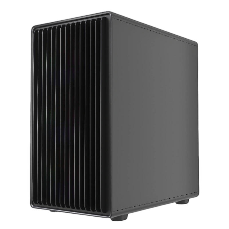 Компьютерный корпус Powercase Mistral Micro C4B ARGB Black (CMMCB-A4)