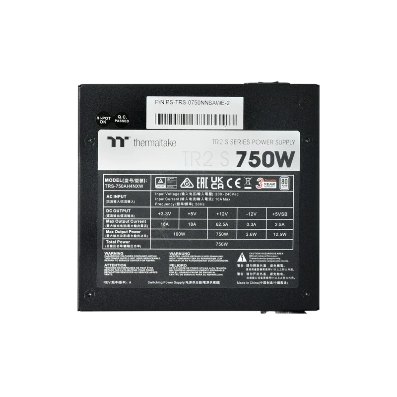 Блок питания Thermaltake 750W TR2 S 750 (PS-TRS-0750NNSAWE-2)