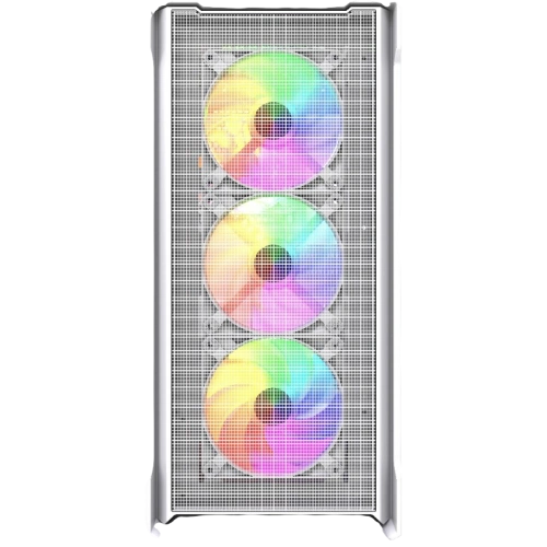 Компьютерный корпус Powercase Mistral AZ4W ARGB TG White (CMAZW-A4)