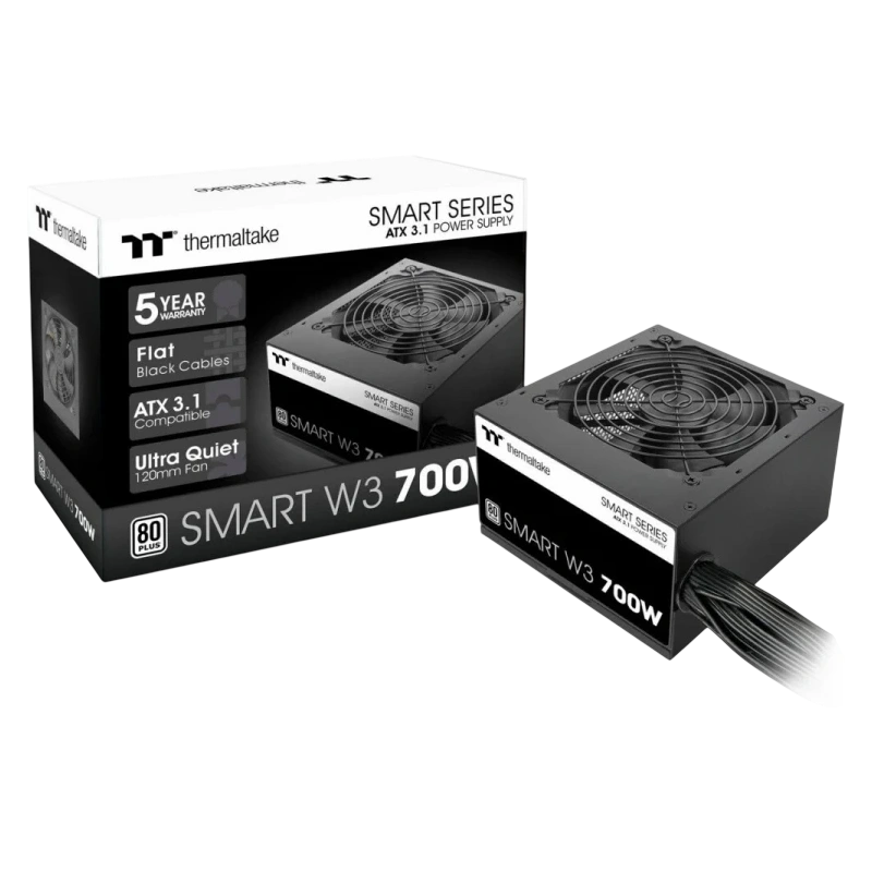 Блок питания Thermaltake 700W SMART W3 700 (PS-SPW-0700NNFAWE-1)
