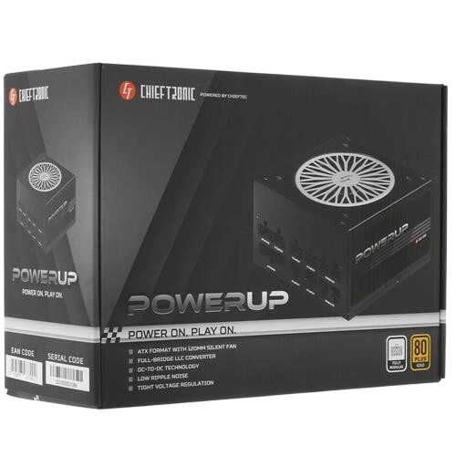 Блок питания Chieftec 850W CHIEFTRONIC PowerUp (GPX-850FC) комплект кабелей