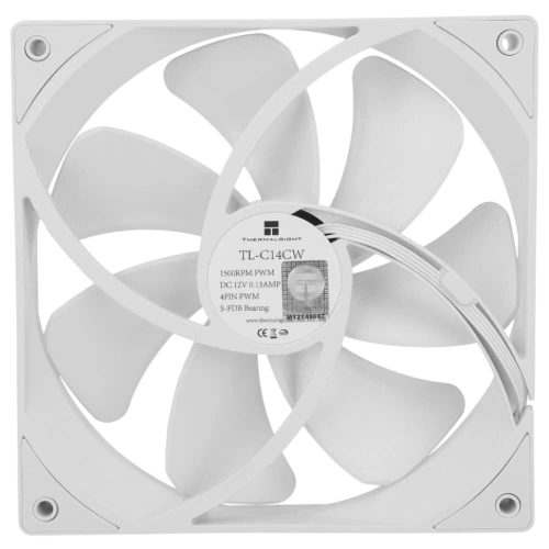 Вентилятор для корпуса Thermalright TL-C14CW White (TRTLC14CW)