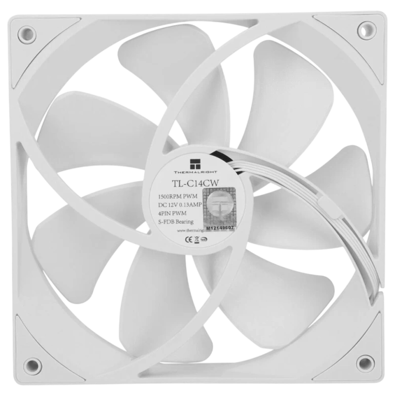 Вентилятор для корпуса Thermalright TL-C14CW White (TRTLC14CW)