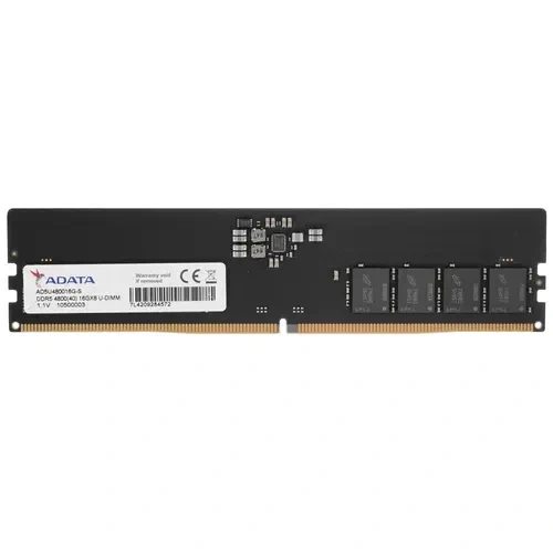Оперативная память 16 Gb 4800 MHz ADATA XPG (AD5U480016G-S)