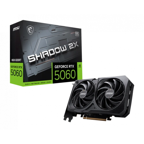 Видеокарта MSI (G5060-8S2C) GeForce RTX 5060 8G SHADOW 2X OC