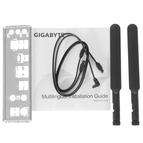 Материнская плата Gigabyte Z790 D AX антенна Wi-Fi, документация