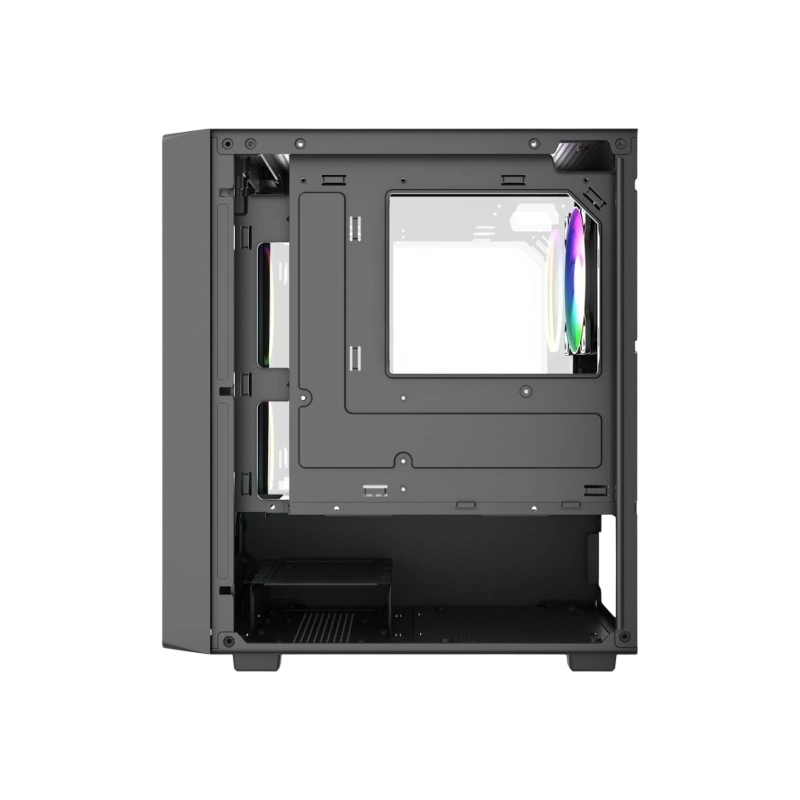 Компьютерный корпус Powercase Mistral SM07 TG ARGB Black (CMMSM07B-A3)