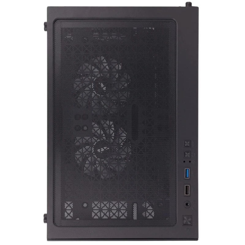Компьютерный корпус 1STPLAYER MIKU Mi2-A LED Black (FP_Mi2-A-BK-2F1R-1F1)