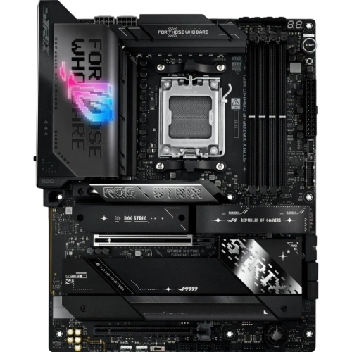 Материнская плата ASUS ROG STRIX X870E-E GAMING WIFI (90MB1IB0-M0EAY0) 2 x кабель SATA, антенна WiFi, брелок, комплект наклеек, стяжки для кабелей