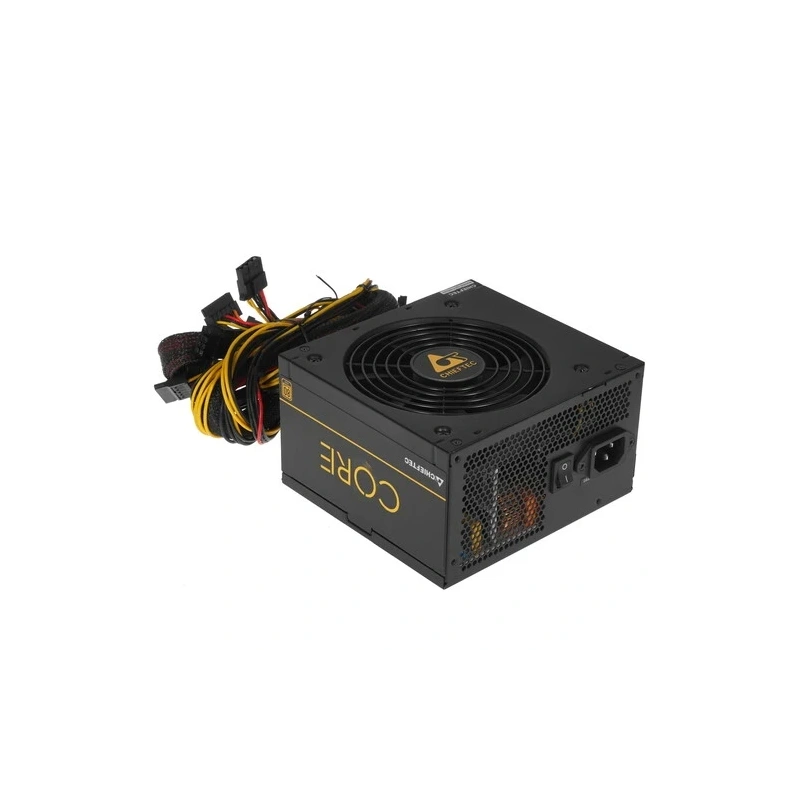 Блок питания Chieftec 600W CORE (BBS-600S-Bulk) OEM документация, комплект крепежа