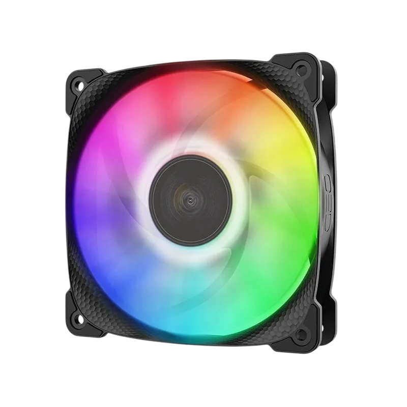 Вентилятор для корпуса Geometric Future Squama 2501B 5V ARGB Black (1F2501B112000) (GF_SQM-2501B-SP)
