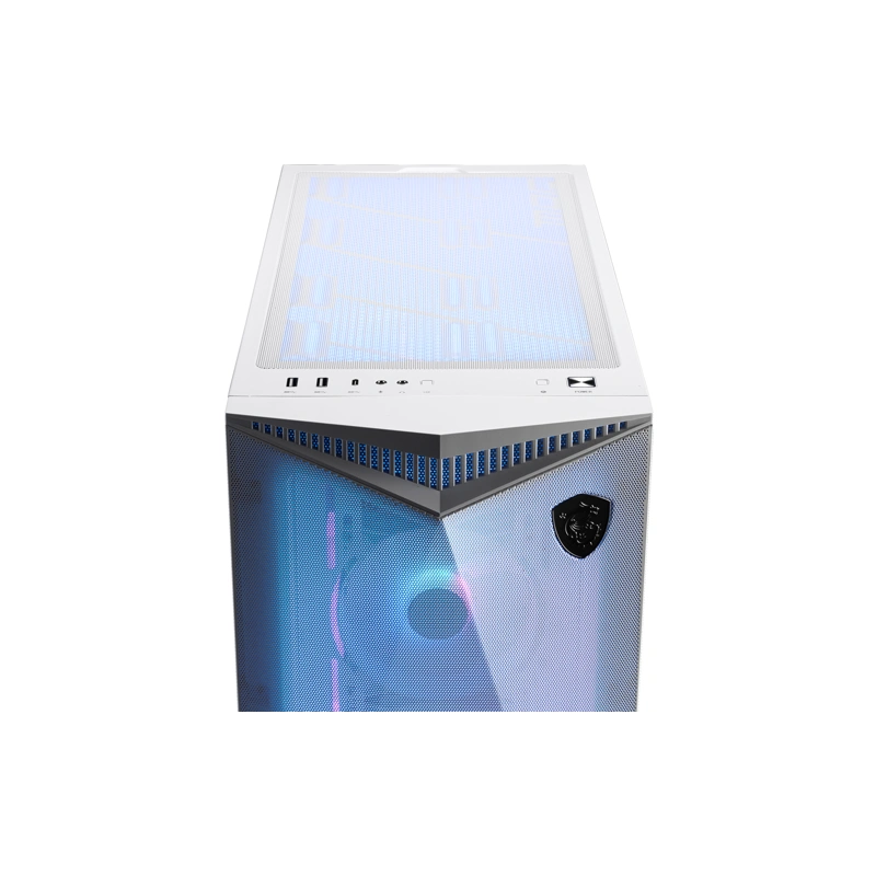 Компьютерный корпус MSI MPG GUNGNIR 300R AIRFLOW TG White (306-7G21W21-W57) PWM RGB Fan
