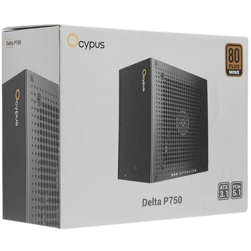 Блок питания Ocypus 750W Delta P750 (Delta-P750-B1FDBK024X-EU) 16 Pin (PCIe 5.0 Connector Cable Details)