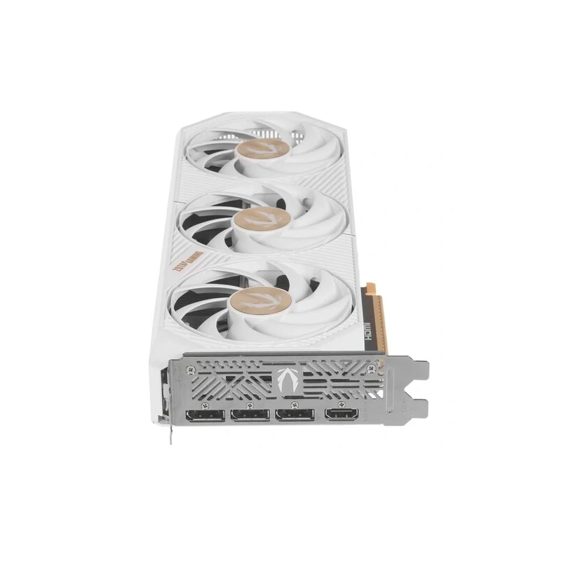 Видеокарта ZOTAC (ZT-B50700Q-10P) GeForce RTX 5070 12GB Twin Edge OC White ED PREMIUM PACK