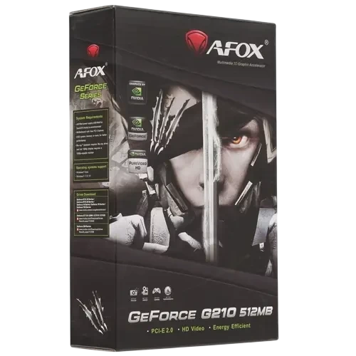 Видеокарта AFox (AF210-512D3L3-V2) GeForce GT 210 512MB