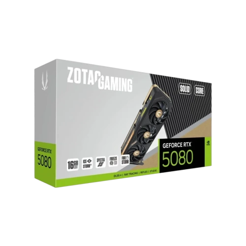 Видеокарта ZOTAC (ZT-B50800D2-10P) GeForce RTX 5080 16GB SOLID CORE