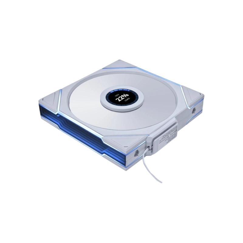 Вентилятор для корпуса Lian Li UNI FAN TL WIRELESS LCD 140 14TLLCD1W1W ARGB White (G99.14TLLCD1W1W.R0)