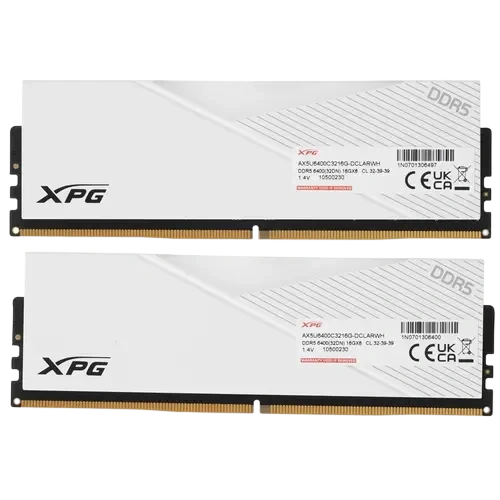 Оперативная память 32 Gb 6400 MHz ADATA XPG LANCER RGB (AX5U6400C3216G-DCLARWH)