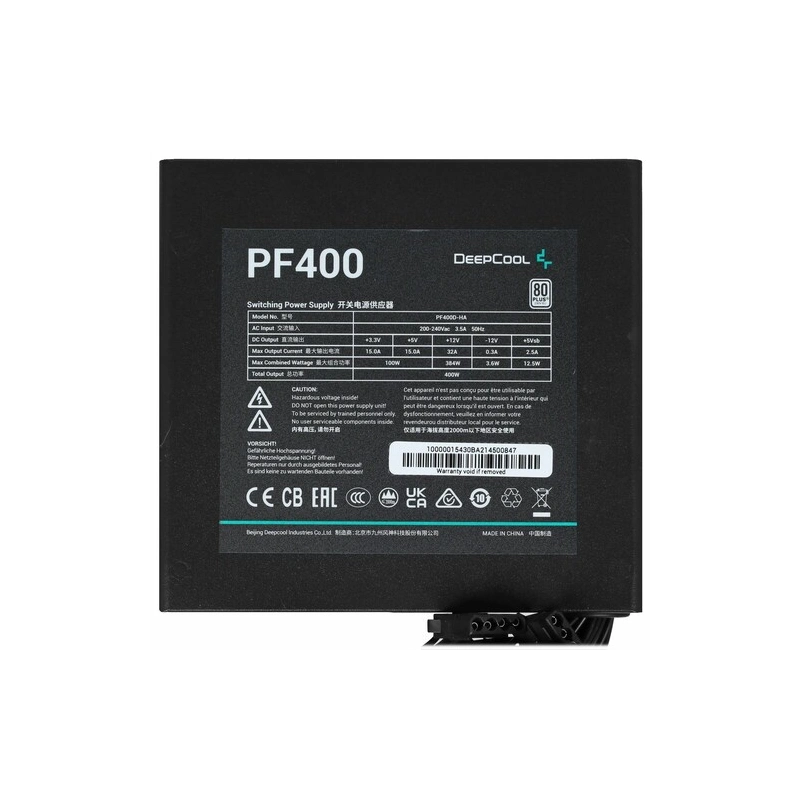 Блок питания Deepcool 400W PF400