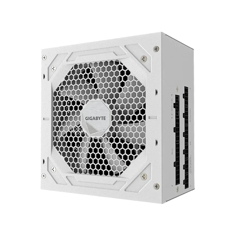 Блок питания Gigabyte 750W (GP-UD750GM PG5 V2 ICE) документация, кабельные стяжки, комплект кабелей, комплект крепежа