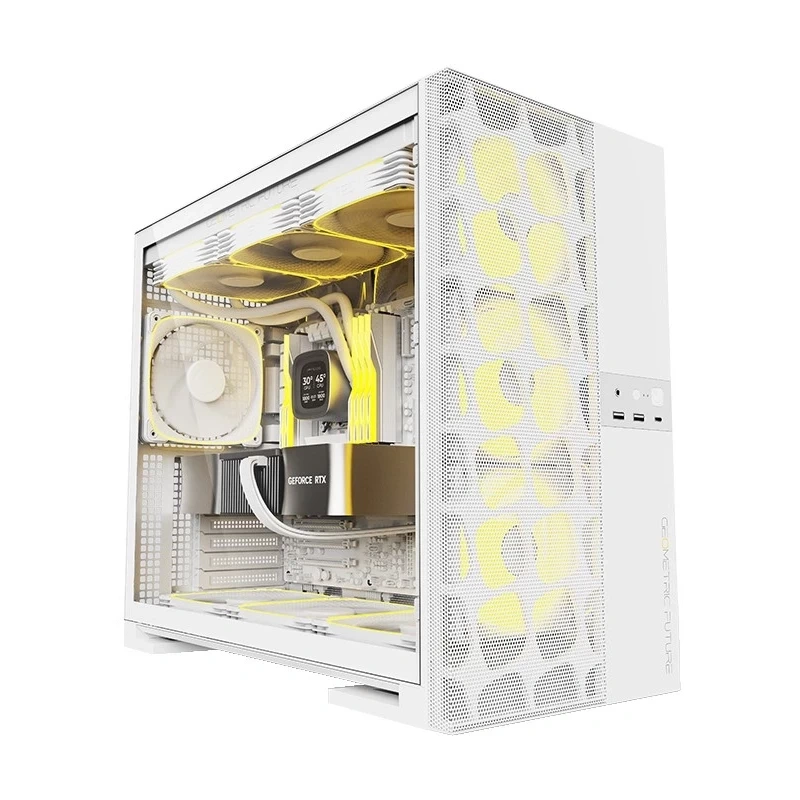 Компьютерный корпус Geometric Future Model 5 Vent White (1AM5VTWT00100) (GF_M5-VENT-W)