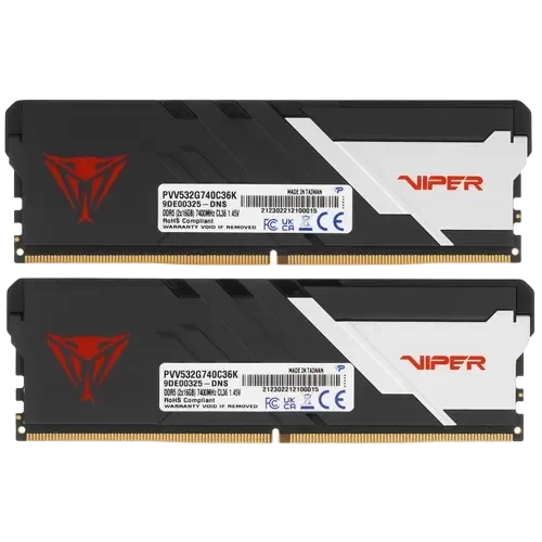 Оперативная память 32 Gb 7400 MHz PATRIOT VIPER VENOM (PVV532G740C36K)