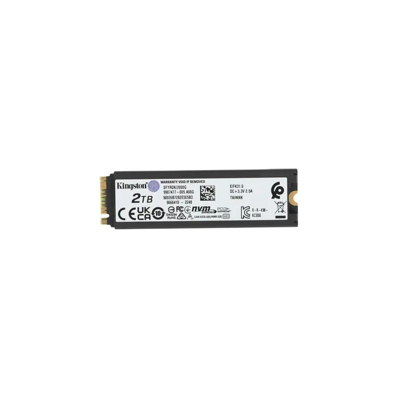 Твердотельный накопитель Kingston 2000 Gb FURY Renegade (SFYRDK/2000G)