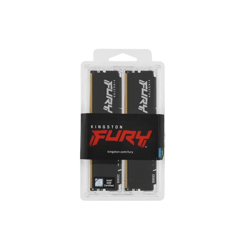 Оперативная память 128 Gb 5200 MHz Kingston FURY Beast RGB Black (KF552C40BBK4-128)