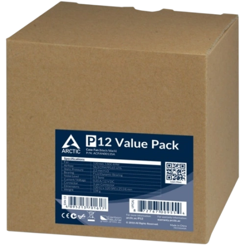 Вентилятор для корпуса Arctic Cooling ARCTIC P12 ACFAN00135A