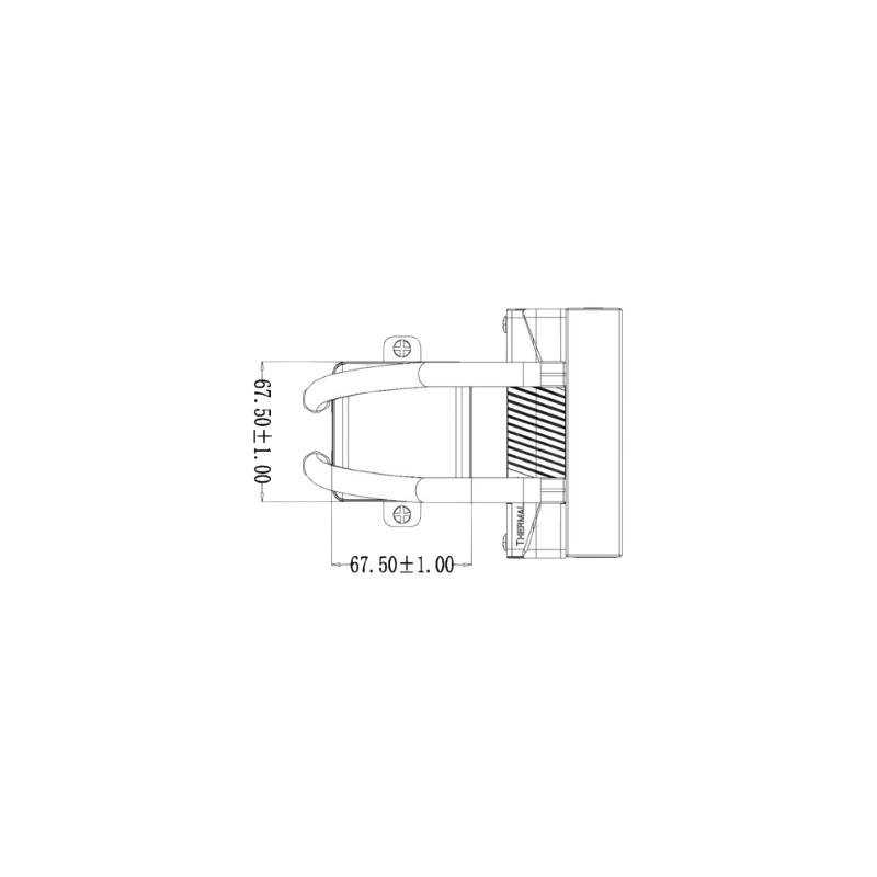 Система жидкостного охлаждения для процессора Thermalright Frozen Vision 360 ARGB White V2 (TRFV360AWV2)