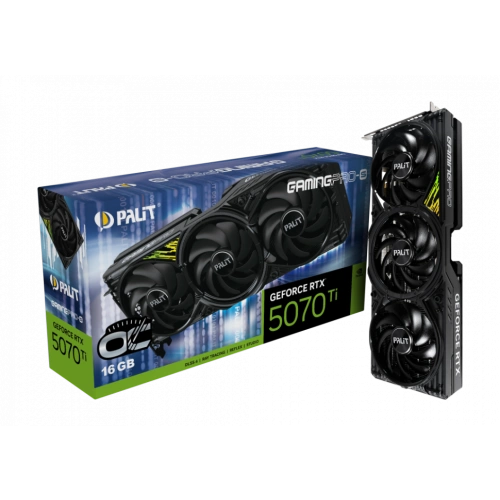 Видеокарта Palit (NE7507TS19T2-GB2031U) GeForce RTX 5070 TI 16GB GAMINGPRO-S OC