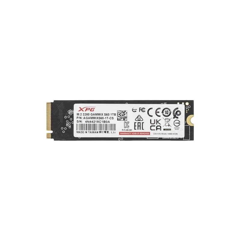 Твердотельный накопитель ADATA XPG 1000 Gb S60 Gray (AGAMMIXS60-1T-CS)