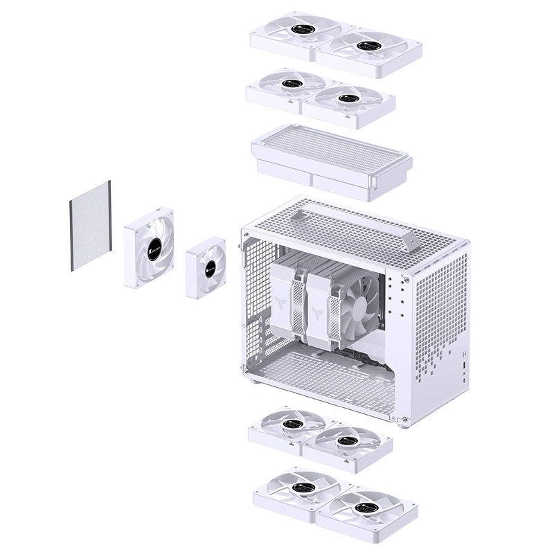 Компьютерный корпус JONSBO JONSPLUS Z20 TG (Z20 White)