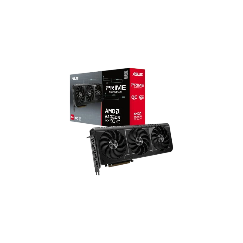 Видеокарта ASUS (PRIME-RX9070-O16G) Radeon RX 9070 16GB PRIME OC 90YV0LI1-M0NA00