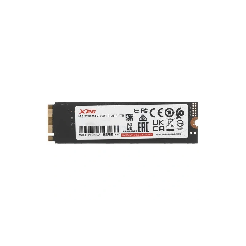 Твердотельный накопитель ADATA XPG 2000 Gb MARS 980 BLADE (SMAR-980B-2TCS)