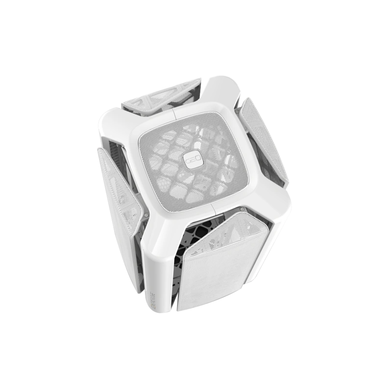Компьютерный корпус Geometric Future Model 2 The Ark White (1AM2AKWT00101) (GF_M2-THE-ARK-WH-MESH)