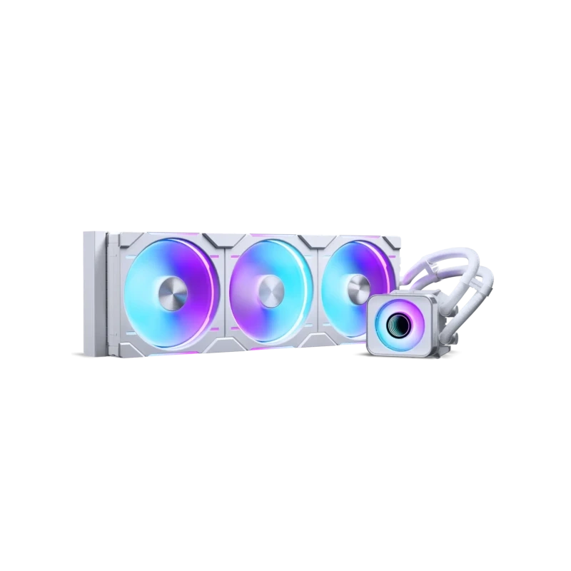 Система жидкостного охлаждения для процессора Phanteks Glacier One 420D30 X2 ARGB White (PH-GO420D30_DWT02)