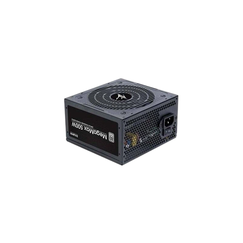 Блок питания Zalman 500W MegaMax (ZM500-TXII) документация, кабельные стяжки, комплект крепежа