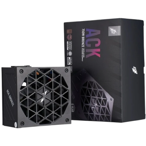 Блок питания 1STPLAYER 750W ACK BRONZE Black (HA-750AA2) 16 Pin (PCIe 5.0 Connector Cable Details)