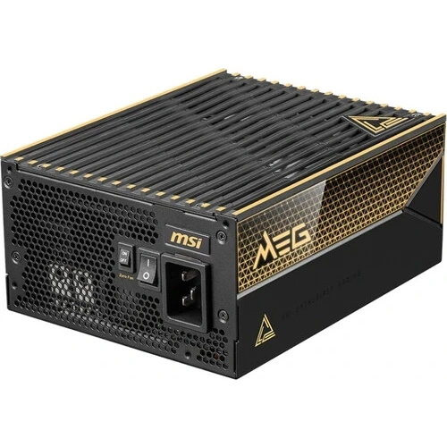 Блок питания MSI 1600W MEG Ai1600T 16 Pin (PCIe 5.0 Connector Cable Details) документация, комплект кабелей, чехол