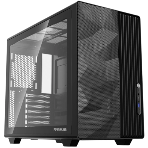Компьютерный корпус Powercase TX5 TG Black (CTX5AB-F0)