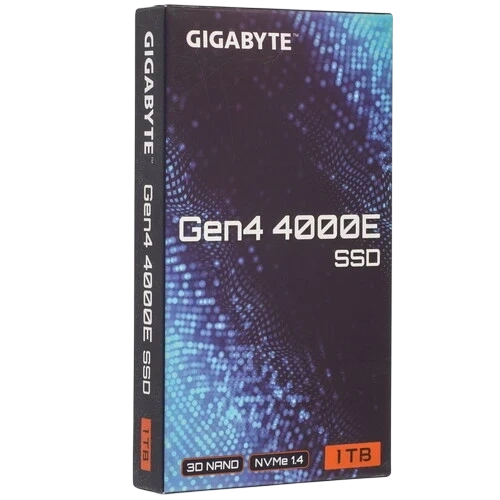 Твердотельный накопитель Gigabyte 1000 Gb Gen4 4000E (G440E1TB) BOX