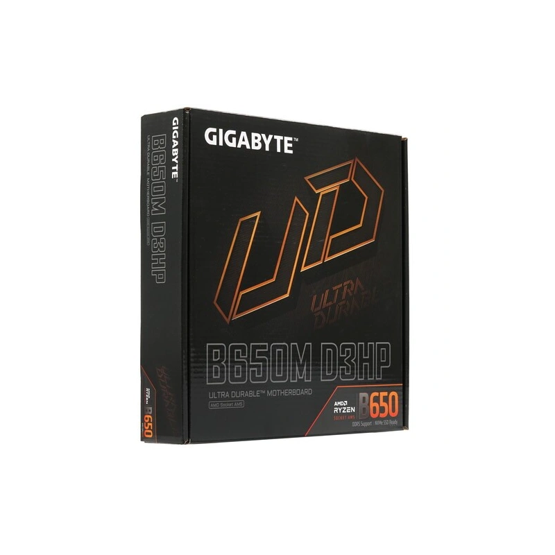 Материнская плата Gigabyte B650M D3HP документация, задняя планка, кабель SATA