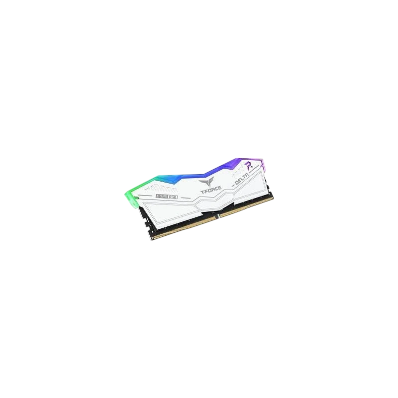 Оперативная память 32 Gb 6600 MHz Team Group T-FORCE DELTA RGB White (FF4D532G6600HC34DC01)