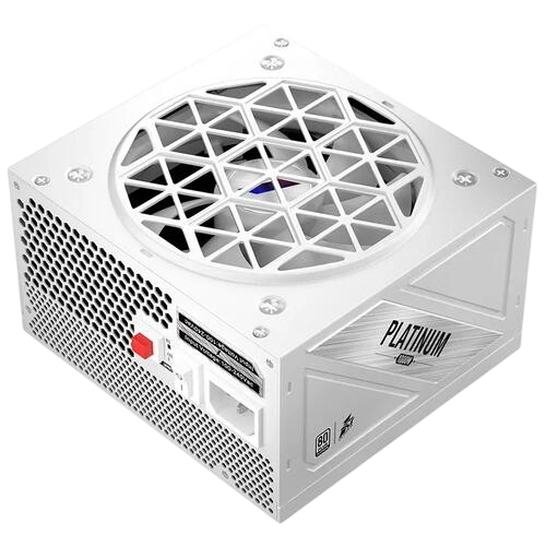 Блок питания 1STPLAYER 1000W NGDP Platinum White (HA-1000BA3-WH) 16 Pin (PCIe 5.0 Connector Cable Details) документация, кабельные стяжки, комплект кабелей, комплект крепежа
